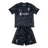 Maillot de Gardien Liverpool 2024-25 Noire Pour Enfant